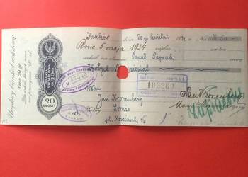 ( 1518 ) Weksel Wystawiony W Krakowie 15