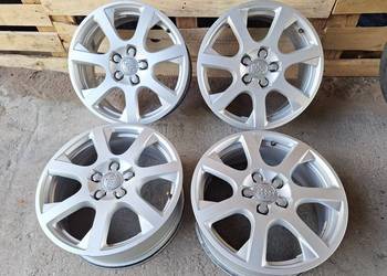 Alufelgi jak nowe 5x112 17 AUDI Q5 8R0 Q2 Q3 A4 A6 Skoda Seat VW koła felgi