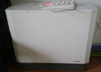 Komplet piec akumulacyjny sterownik skrzynka kable,  Thermoval TVM 30