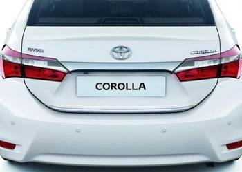TOYOTA Corolla Listwa ochronna nakladka zderzak tyl PZ49U-E9492-ZB OE