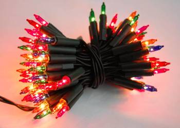 Lampki choinkowe tradycyjne multicolor 100 diod girlanda Boże Narodzenie