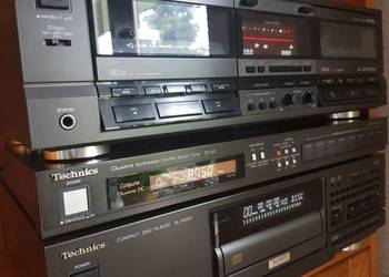 TECHNICS MAGNETOFON TUNER RADIO ODTWARZACZ CD KULTOWY VINTAG