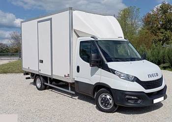 Iveco DAILY 35C16 160TDI KONTENER 8-PALET, DRZWI BOCZNE, WINDA 750KG 2021r