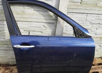 Alfa Romeo 156 drzwi prawe przednie prawy przód granatowe