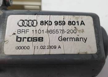 SILNICZEK SZYBY LP 8K0959801A AUDI S4 B8