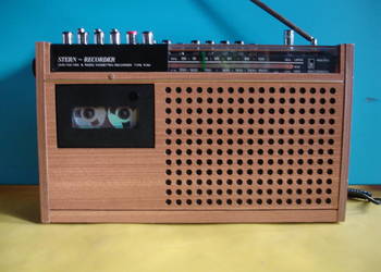 Radiomagnetofon RFT STERN-RECORDER R-160