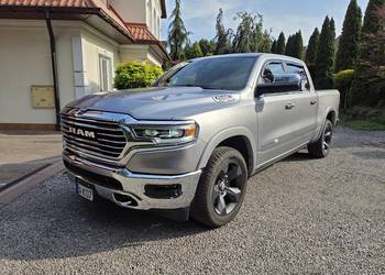RAM 1500 LONGHORN 2019r 4x4 SUV Pickup Ledy ACC Brąz Skóry Panorama 401KM