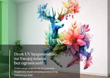 Mural , grafika, zdjęcie ,logo na ścianie.