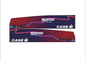 Naklejki CASE limited Edition 5140, mocne, laminat UV