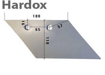 Lemiesz przedpłużka HARDOX 631100/P części do pługa KUHN