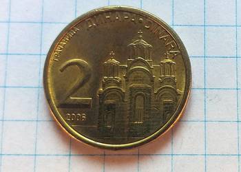 2 DINARY 2006 ROK - SERBIA