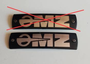 Emblemat na zbiornik MZ TS.