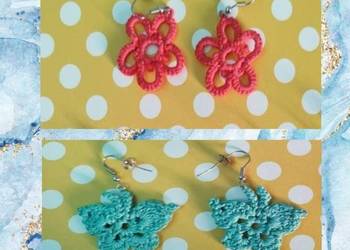 Kolczyki szydełkowe