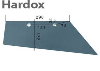 Lemiesz 300ha! HARDOX 1903684/P części do pługa LANDSBERG