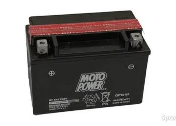 Akumulator motocyklowy MotoPower CBTX9-BS 12V 8Ah 135A EN L+