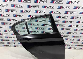 BMW F20 DRZWI PRAWY TYŁ TYLNE PRAWE 668 SCHWARZ 2 II KOMPLETNE