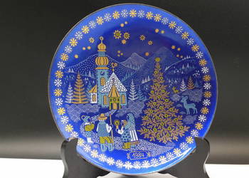 Emaliowany talerz świąteczny Studio Steinböck Hilde" z Austrii