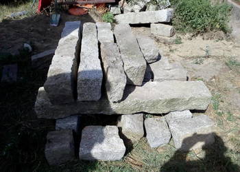 granit palisada słupki 30x30 kostka granitowa brukowa