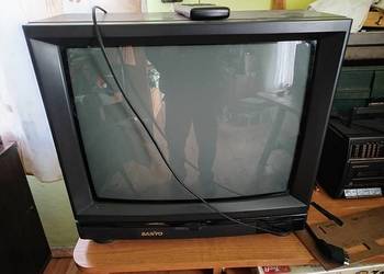 Telewizory Panasonic Sanio i Clatronic sprawne