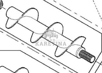 John Deere 9780CTS 9780HM 9780 CTS Ślimak Rozładowczy AZ64108 AH112435 CZĘ…