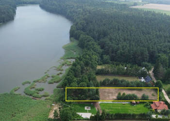 Działka rolno-budowlana z bezpośrednią linią brzegową jeziora