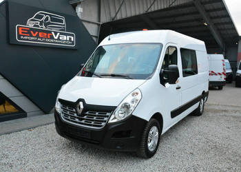 Renault Master średniak 7 osobowy brygadówka doka dystrybutor servis regały