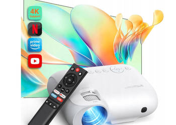 Projektor Yoton Y9 1080P Full HD Netflix Prime Video YouTube