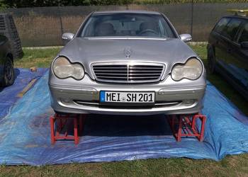 Mercedes w203 c240 caly na czesci zderzak parktronic