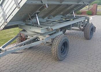 Przyczepa wywrotka d-732, zarejestrowana.