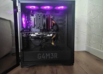Komputer do gier Ryzen 5 4500|RX 580|16GB RAM|SSD 512GB
