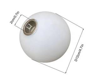 Szklany klosz G7 biały mat