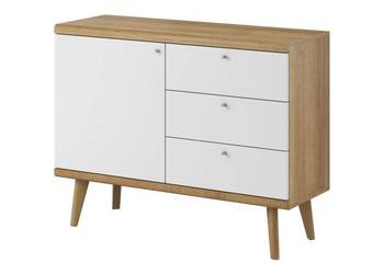 Komoda 107 cm na nóżkach PRIMO z szufladami
