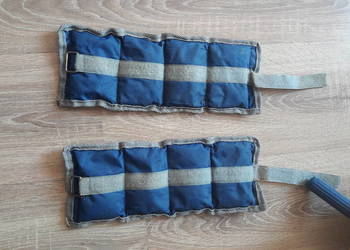 Obciążniki ciężarki na nogi ręce nadgarstki 2 szt. x 1 kg