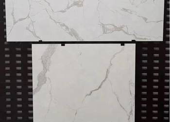Płytki na schody CARRARA 100x30 POŁYSK komplet z podstopniem
