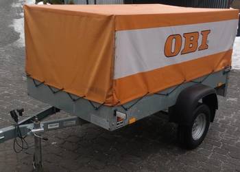 Przyczepa lekka Stema dmc 750 kg.