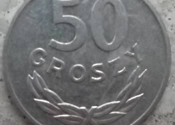 POLSKA-50 GROSZY-1985 r-AL-