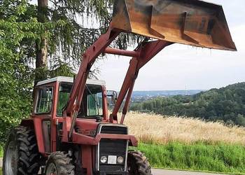 Massey Ferguson 575 odpowiednik Ursus 4514 tur łyżka krokodyl 4x4