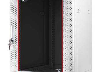 Szafa Rack GetFort 19 cali 12U 600x450 wisząca szara