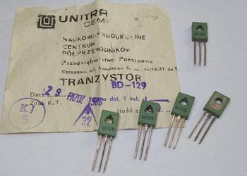 Tranzystor BD129 Unitra CEMI