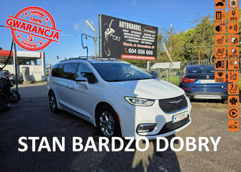 Chrysler Pacifica Limited 3.6 Benzyna 291 KM, kamery 360, Panorama, Radar,…