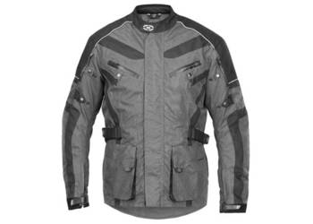 KURTKA MOTOCYKLOWA DISCOVERY 4SQUARE SZARA /M//XL/3XL