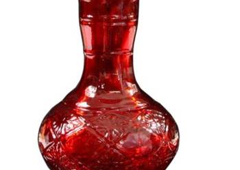 Czerwony Dzban do Sziszy Średni Butla do Fajki Wodnej Wazon Nargile Hookah