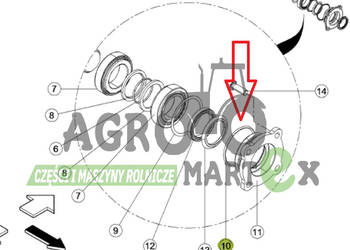 0021544440, 21544440, 00 2154 444 0, ORING CLAAS