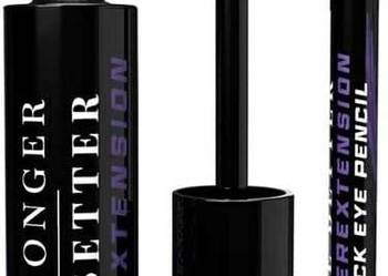 Layla Cosmetics tusz do rzęs + kredka do oczu BLACK