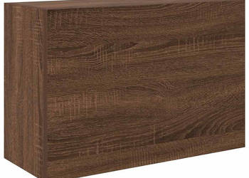 Wisząca szafka łazienkowa brązowy dąb 60x25x40 cm WM-860073