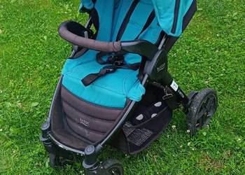 Wózek spacerowy britax czterokołowy pompowane koła