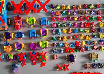 Figurki Super Zings zestaw seria 2-5, Choco Battle, Roboty, Pojazdy