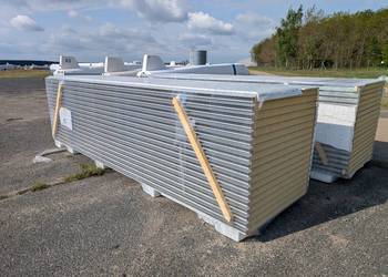 Płyty warstwowe pir 60 RAL 9006 kryty łącznik