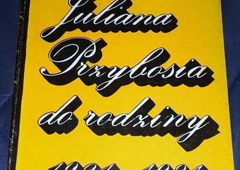 Listy Juliana Przybosia do rodziny 1921-1931 - Julian Przyboś