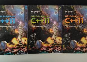 Opus Magnum C++. Programowanie w języku C++ - Tomy 1-3 - Jerzy Grębosz